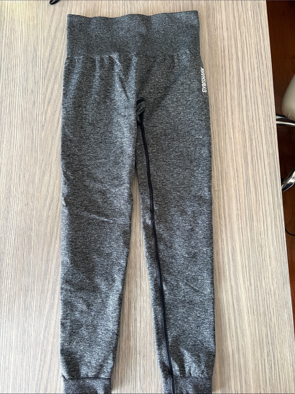 Gymshark Vital Seamless Gray Marl Leggings Small High Waisted